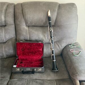 Black Clarinet with Case